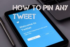 pin any tweet