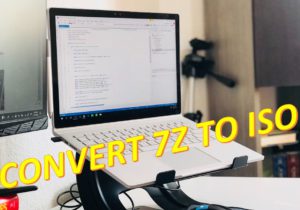 How to convert 7z to iso