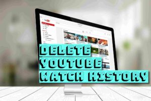 delete YouTube watch history